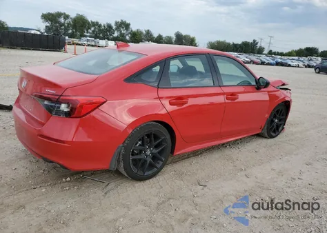 2023 Honda Civic Sport from USA, damaged, VIN 2HGFE2F57PH565833